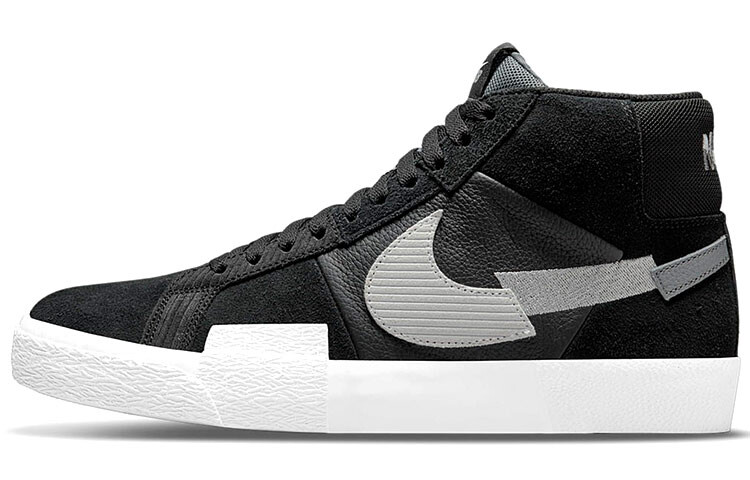 

Кроссовки унисекс для скейтбординга Nike SB Zoom Blazer Mid черный/серый
