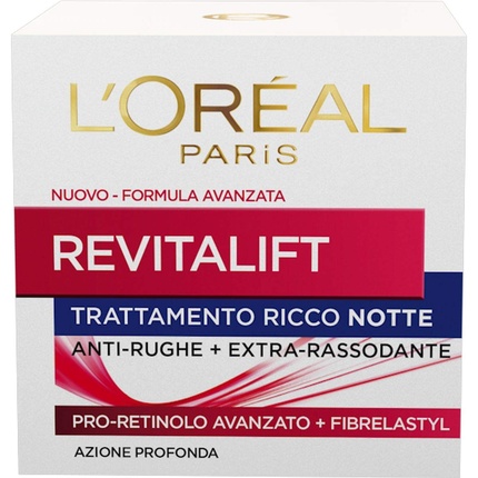 L'Oreal Revitalift Dermo Expertise ночной крем против морщин для лица 50 мл, L'Oreal