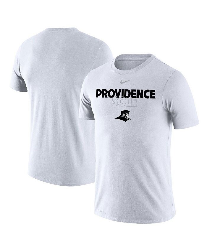 

Мужская белая футболка Providence Friars On Court Bench Nike, белый
