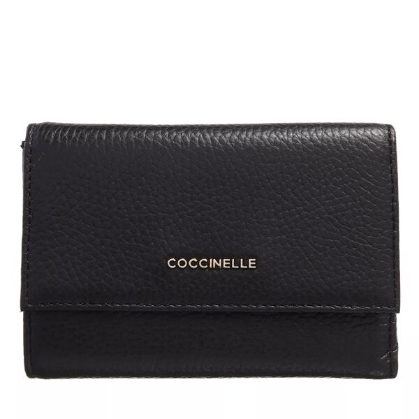 

Кошелек metallic soft wallet noir Coccinelle, черный