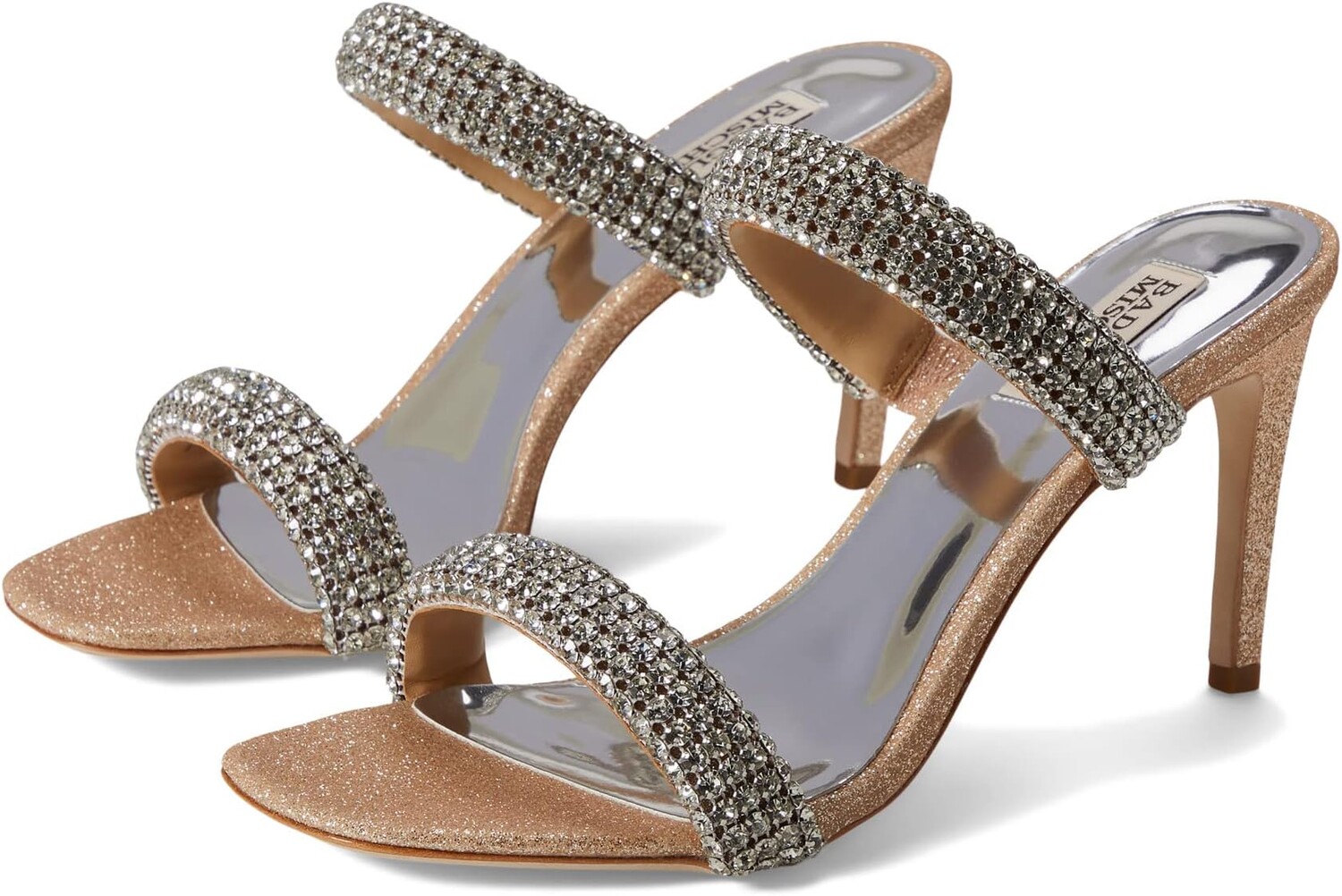 

Босоножки Sade Badgley Mischka, цвет Blush Gold