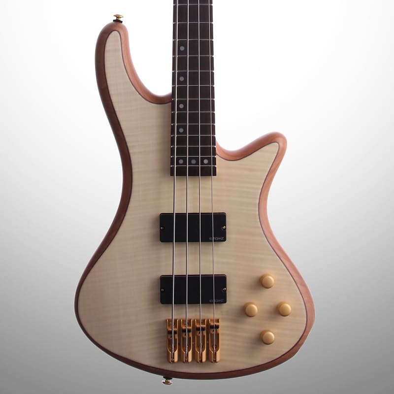 Басс гитара Schecter Stiletto Custom Electric Bass, Natural басс гитара schecter cv 5 electric bass gloss natural