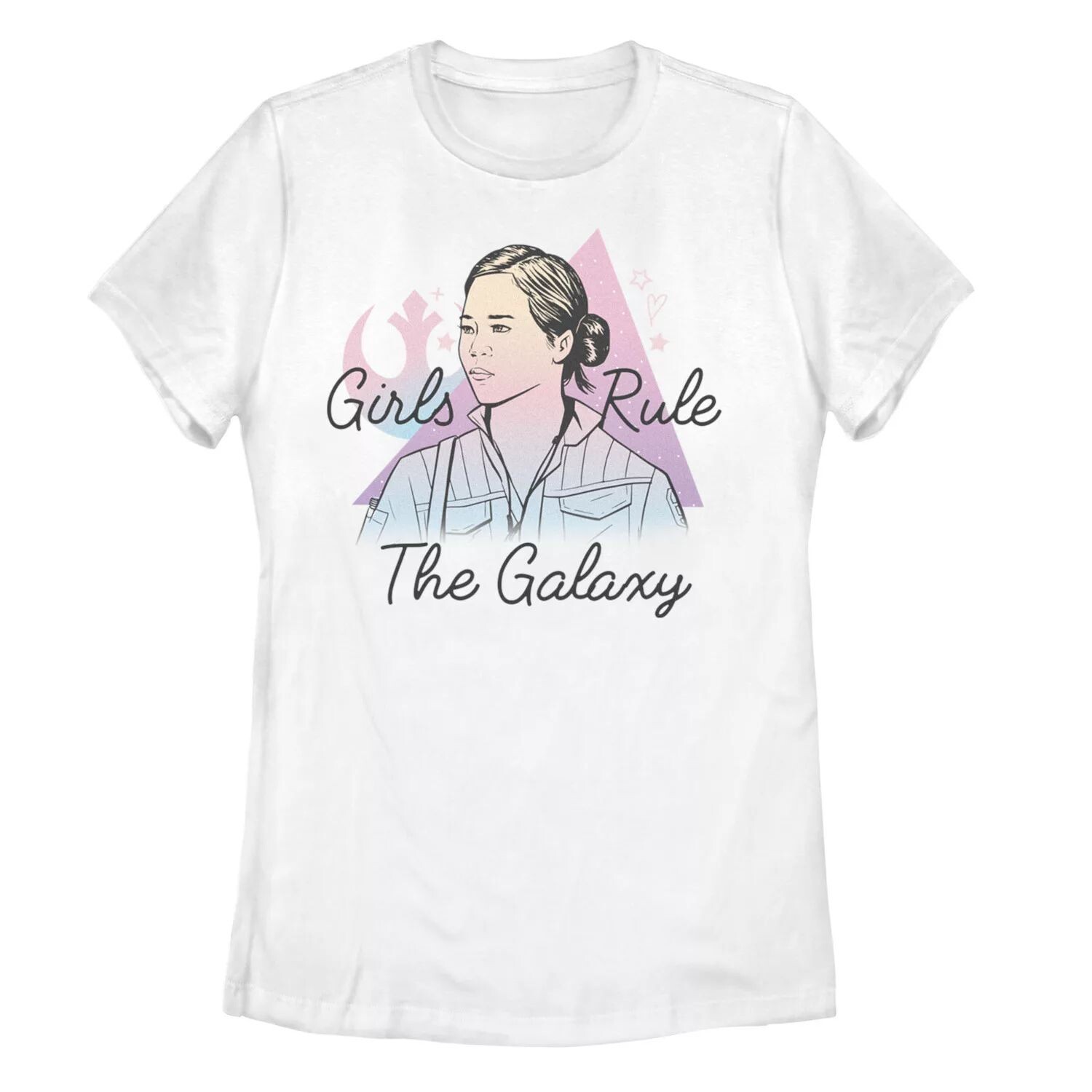 

Детская футболка с рисунком «Звездные войны. Скайуокер. Восход» Rose Girls Rule The Galaxy Licensed Character