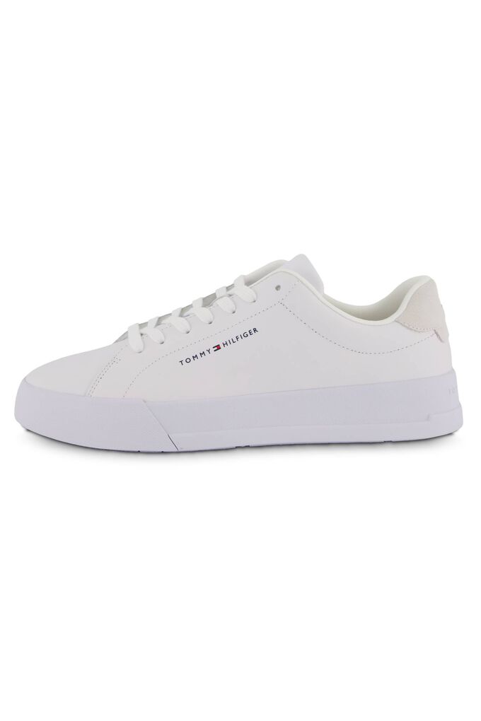 

Кроссовки из кожи Tommy Hilfiger, белый