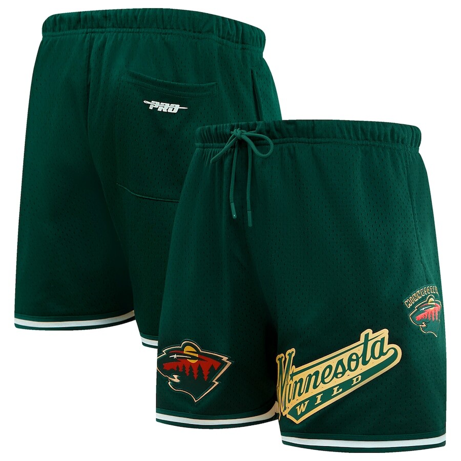 

Шорты Pro Standard Minnesota Wild, зеленый
