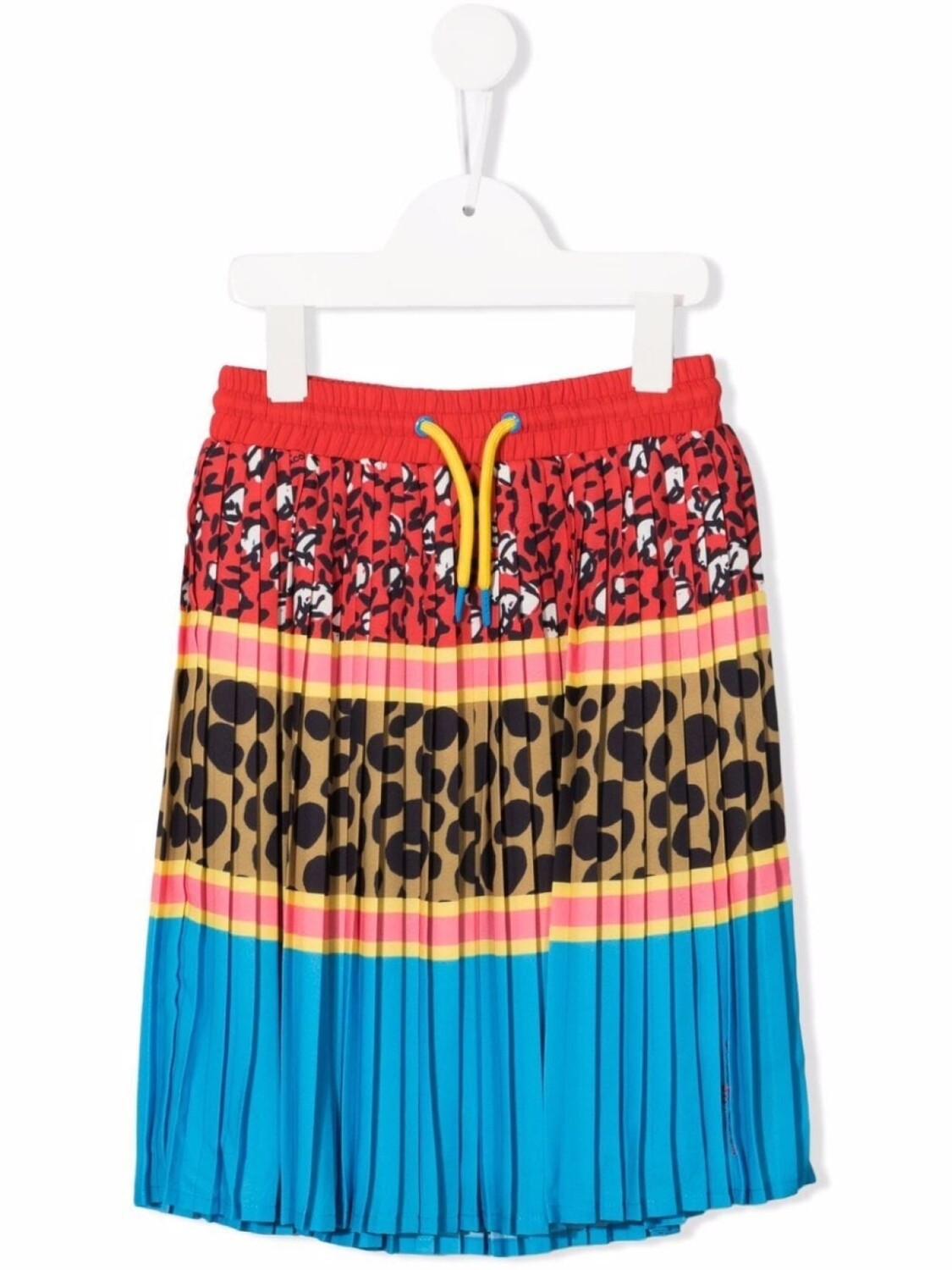 

Marc Jacobs Kids плиссированная юбка мини с узором, синий