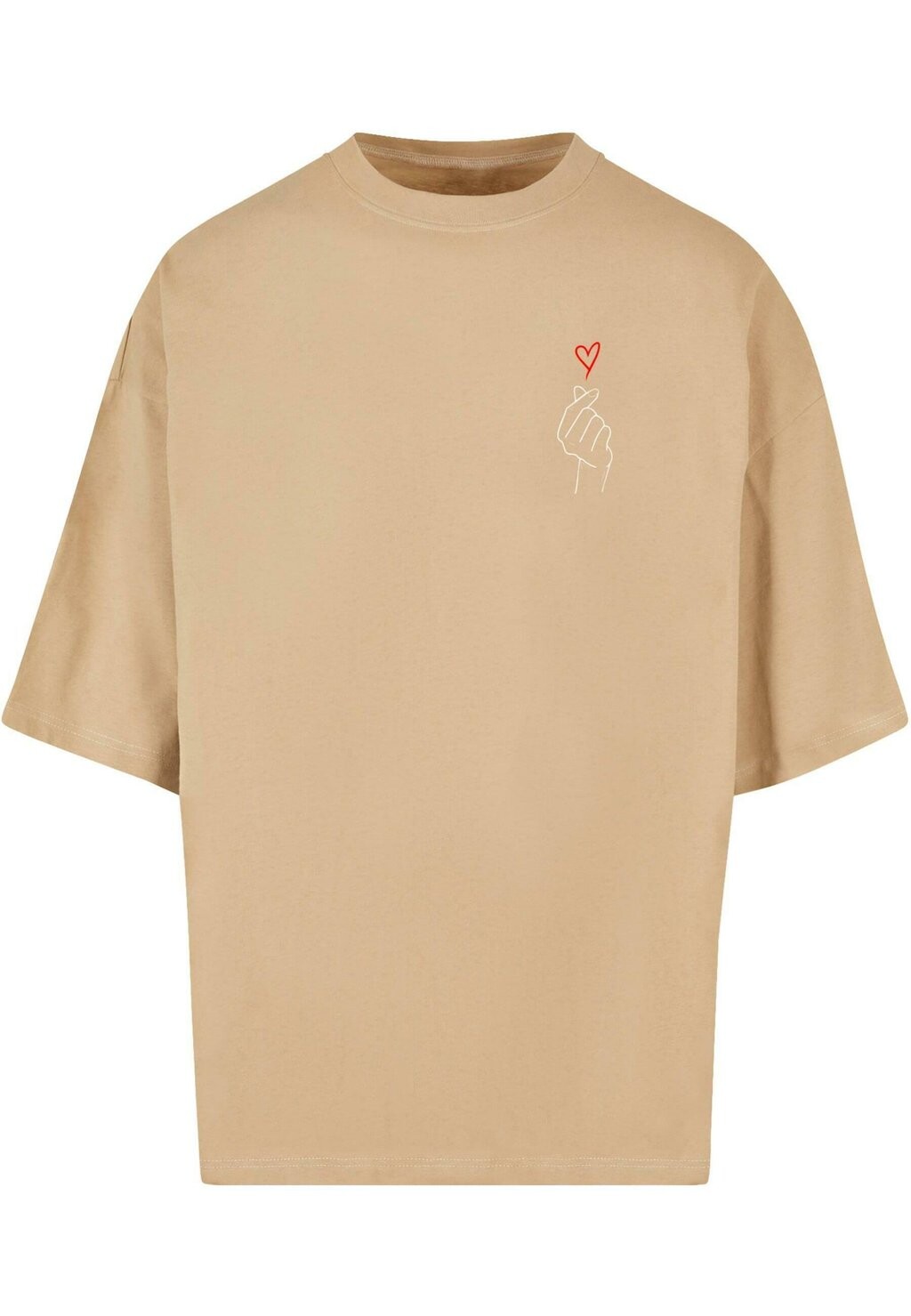 

Футболка с принтом K Heart Huge Merchcode, цвет unionbeige