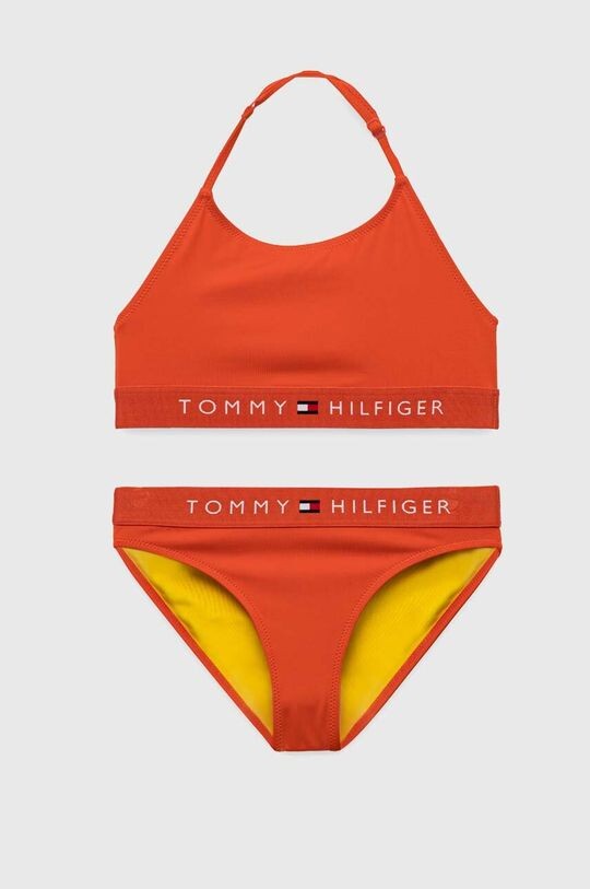 

Детский купальник-двойка Tommy Hilfiger, оранжевый