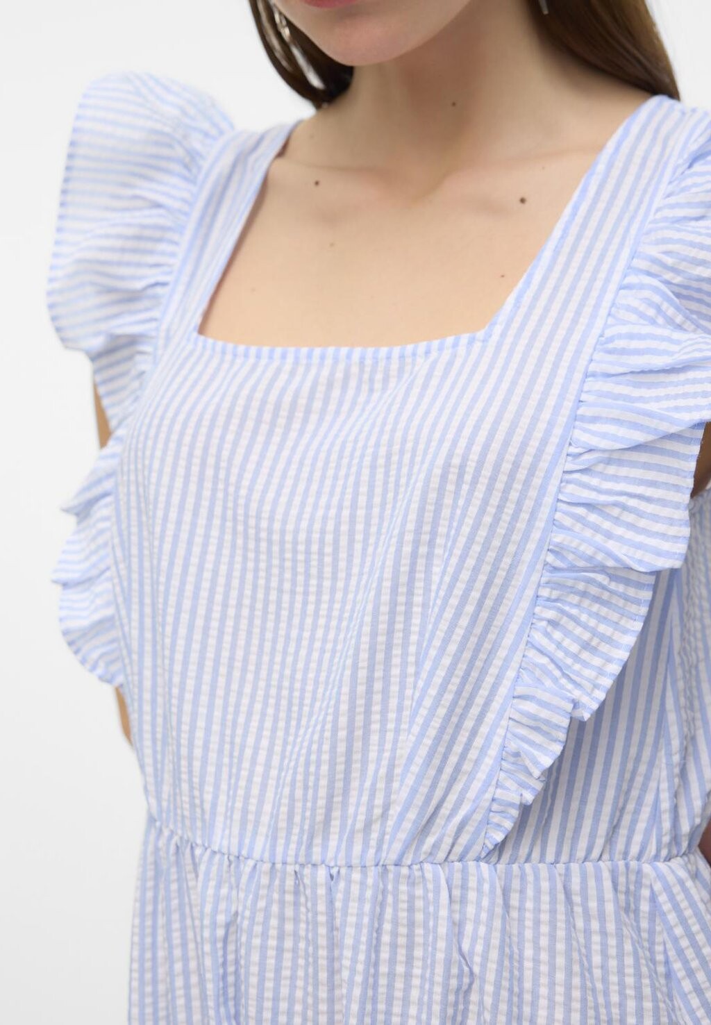 

Длинное платье Vmmolly Square Dress Vero Moda, белый