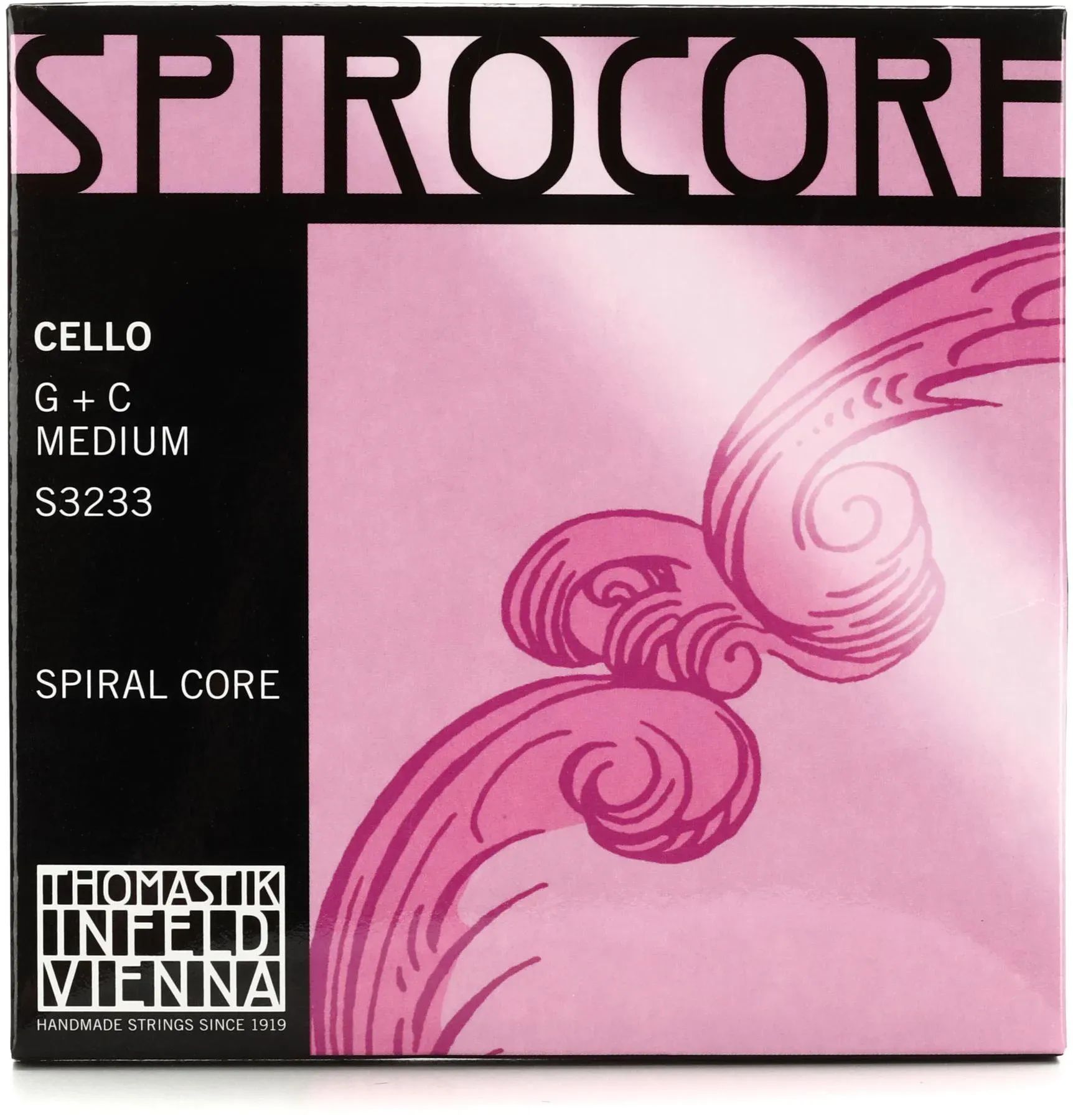 

Thomastik-Infeld S3233 Набор струн для виолончели Spirocore G и C — размер 4/4 с вольфрамовой обмоткой