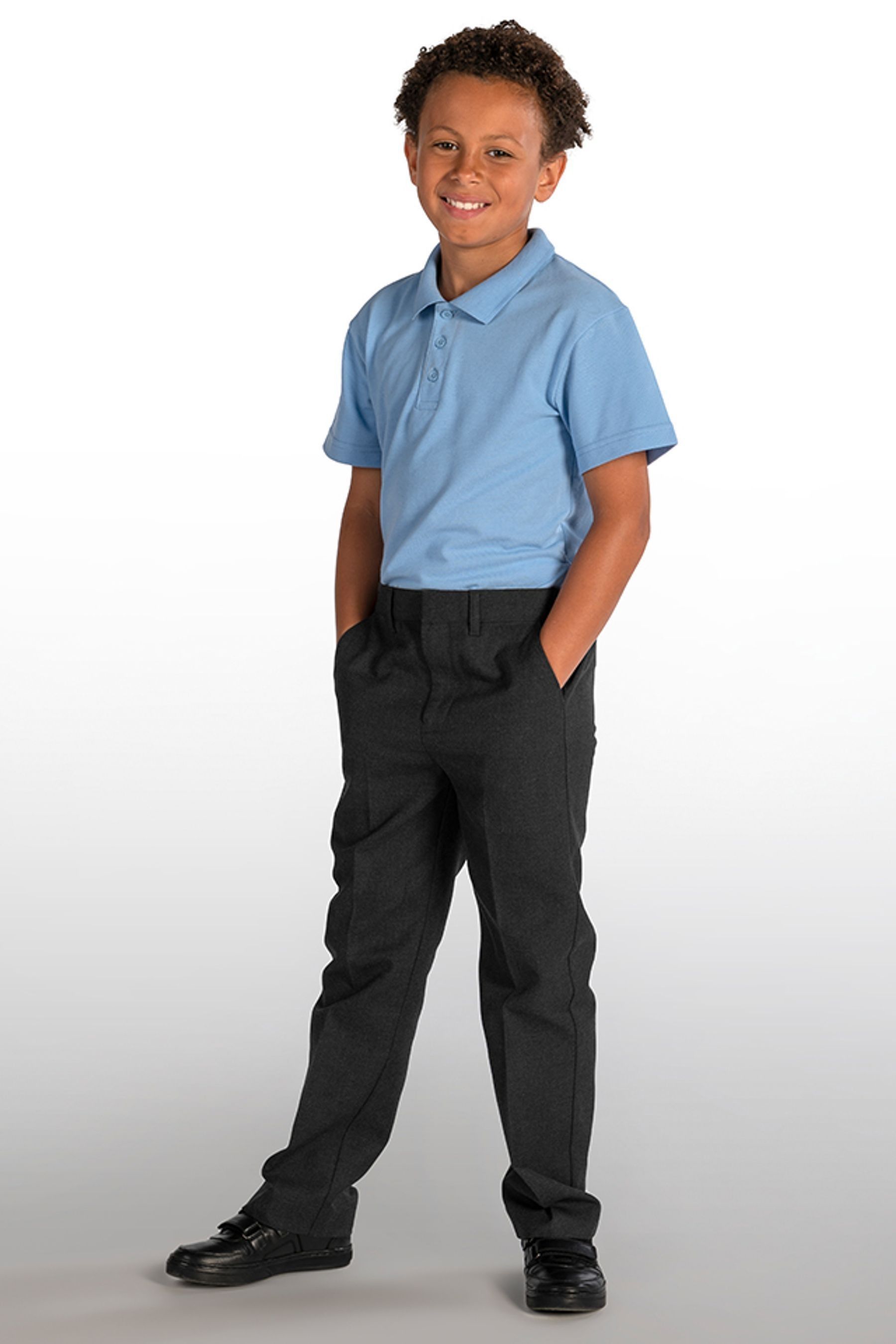 Школьные брюки стандартного кроя для мальчиков Trutex, серый
