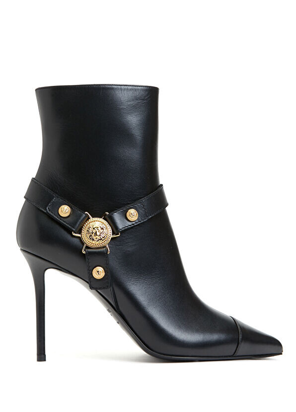 

Женские кожаные сапоги Balmain, черный