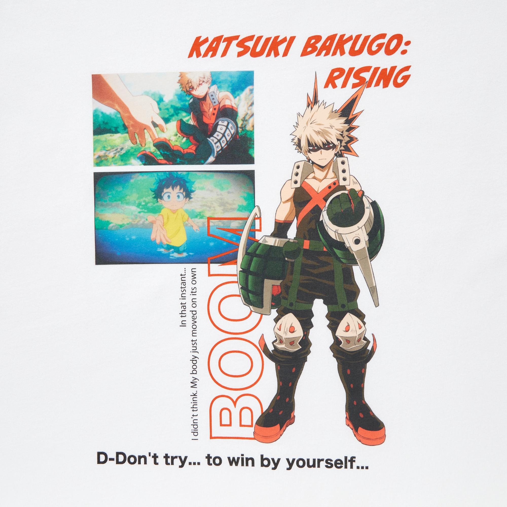 Футболка My Hero Academia UT Graphic Katsuki Bakugou Uniqlo, белый – купить  по выгодным ценам с доставкой из-за рубежа через сервис «CDEK.Shopping»