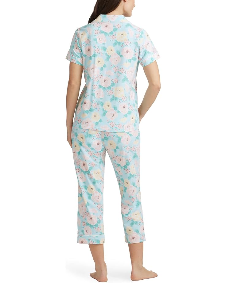 Пижамный комплект Bedhead PJs Short Sleeve Cropped Pajama Set, цвет Athena's Garden