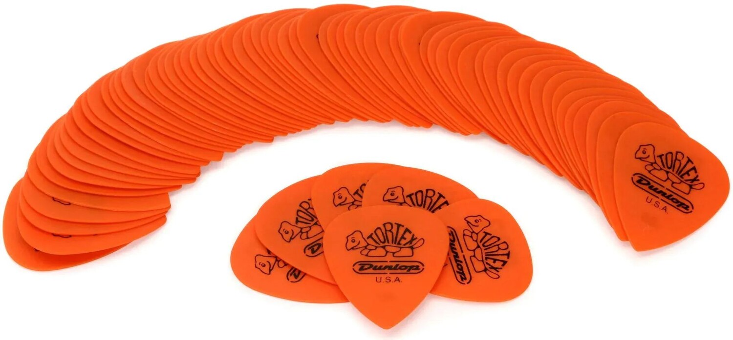 

Медиаторы для гитары Dunlop Tortex TIII — 0,60 мм, оранжевые (72 шт. в упаковке)