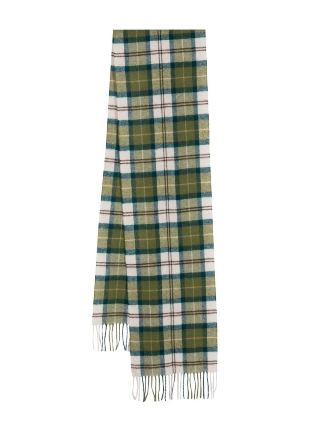 

Barbour шарф в клетку тартан, зеленый