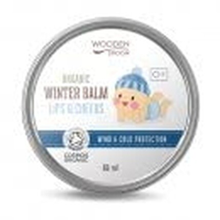 

Органический зимний бальзам для детских губ и щек, Woodenspoon, Серый