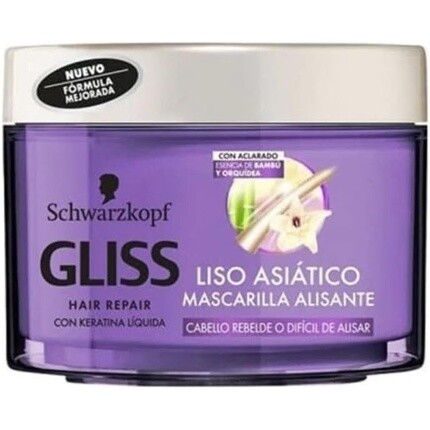 

Тушь для ресниц Gliss 200 мл + 100 мл для гладких азиатских волос, Gliss Kur