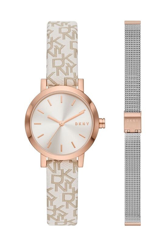 

Красивые часы NY6605SET. DKNY, серебро
