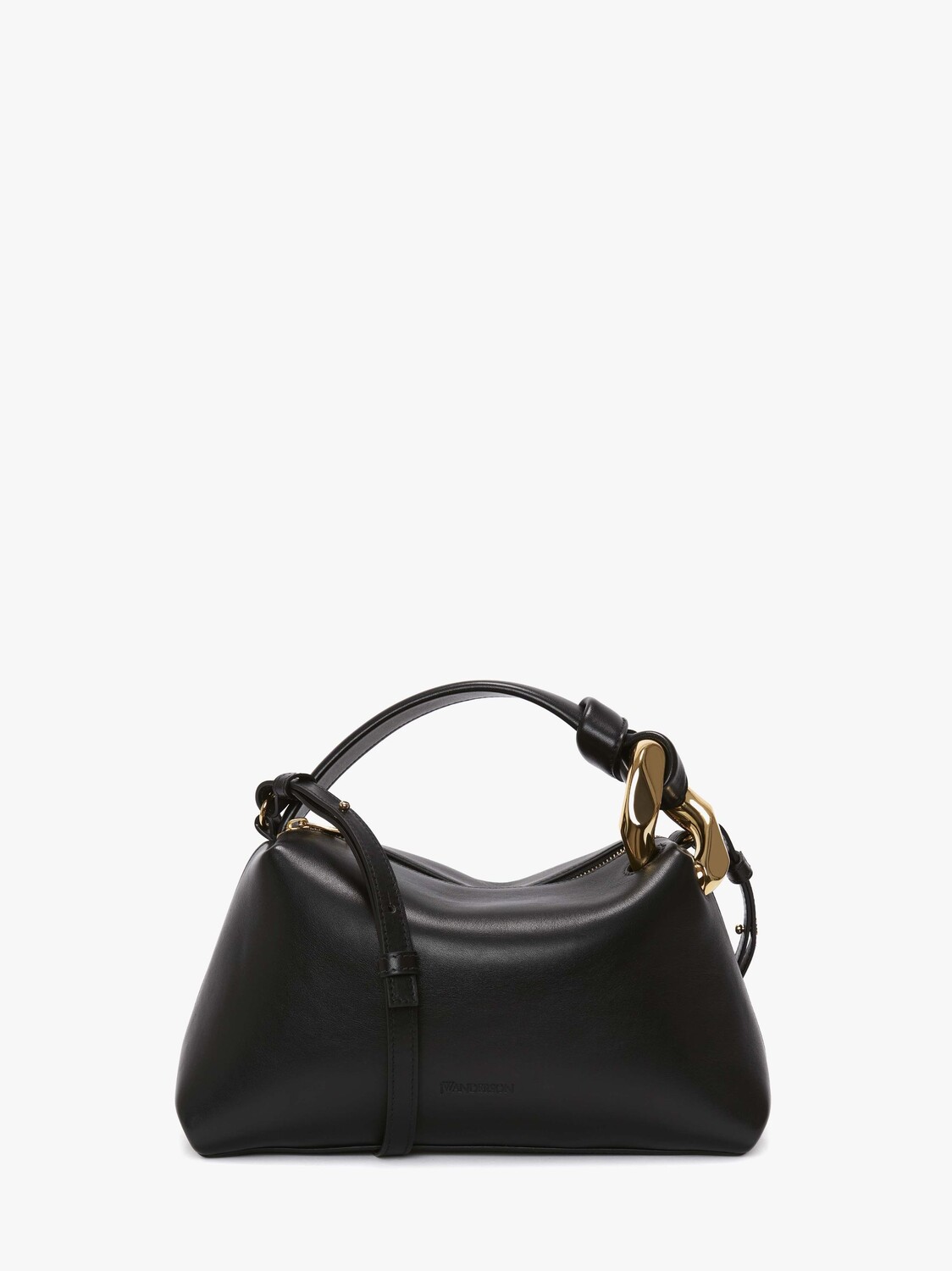 

Кожаная сумка JW Anderson, черный