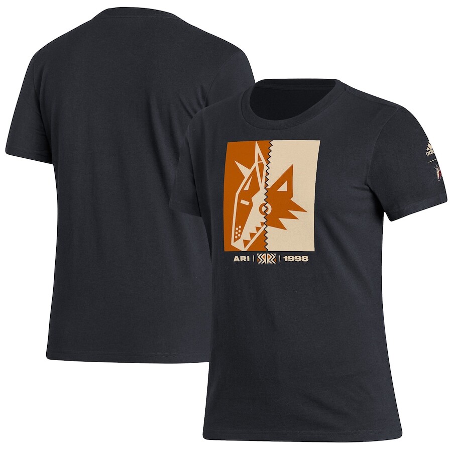 

Футболка с коротким рукавом adidas Arizona Coyotes, черный