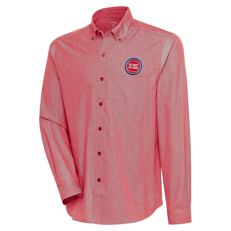 

Рубашка Antigua Detroit Pistons, красный