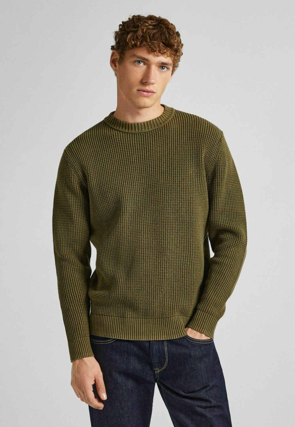 

Свитер Maxwell Pepe Jeans, цвет military green