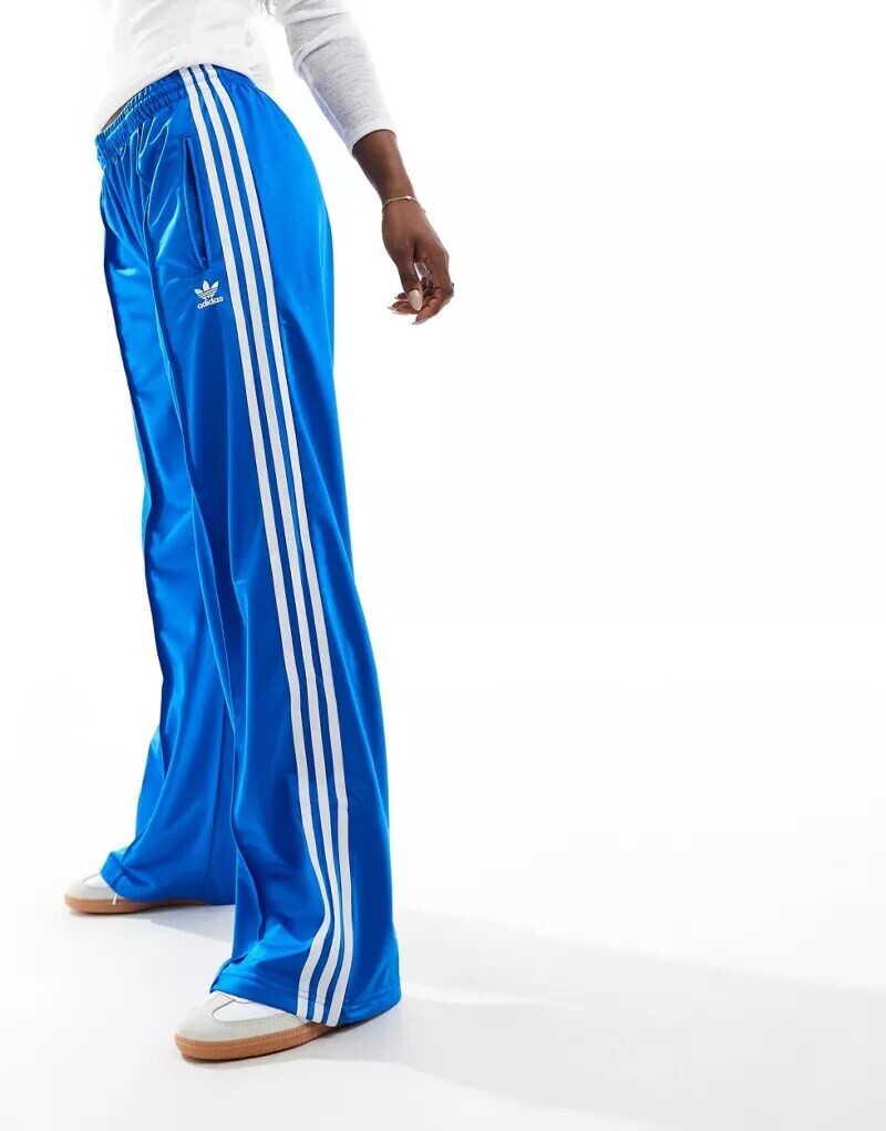 

Голубые спортивные брюки adidas Originals Firebird