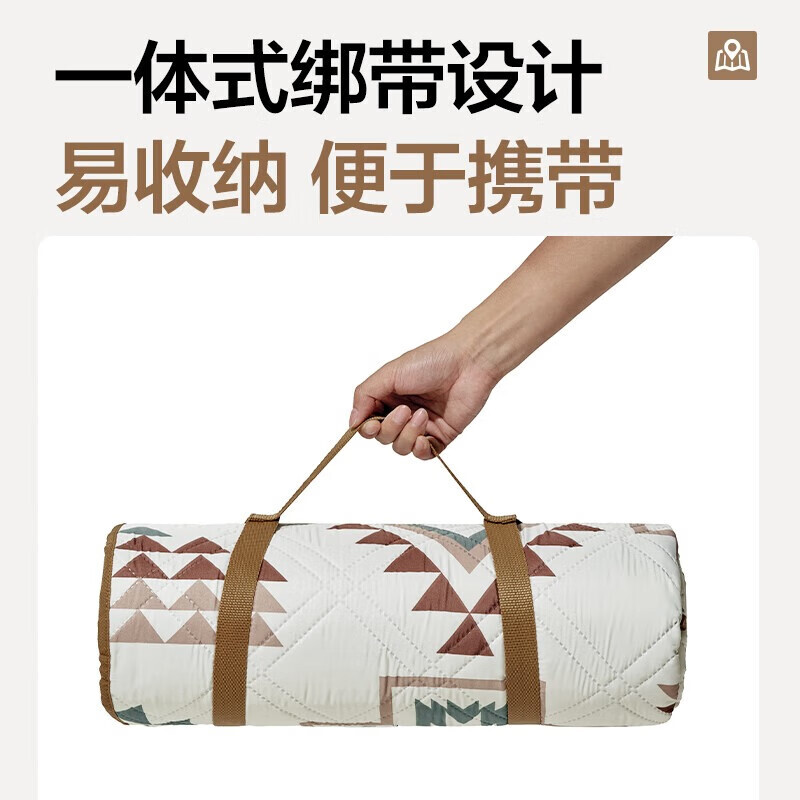 

Mobi Garden портативный складной коврик из алюминиевой фольги Yunxia, влагостойкий коврик для кемпинга EX19663003, порошковый корпус (180*200)