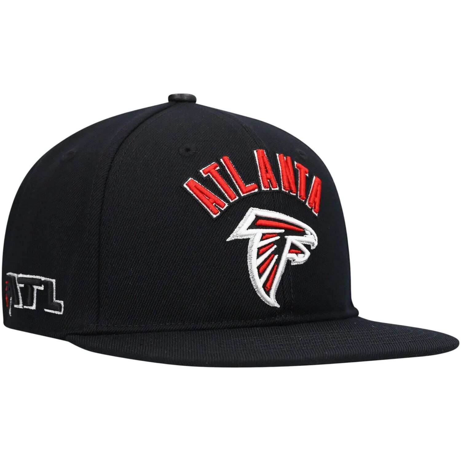 

Мужская кепка Pro Standard Black Atlanta Falcons Stacked Snapback