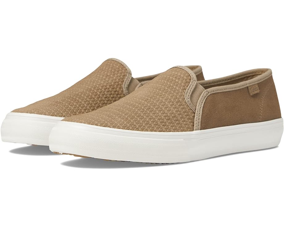 

Кроссовки Keds Double Decker Emboss Suede, цвет Taupe