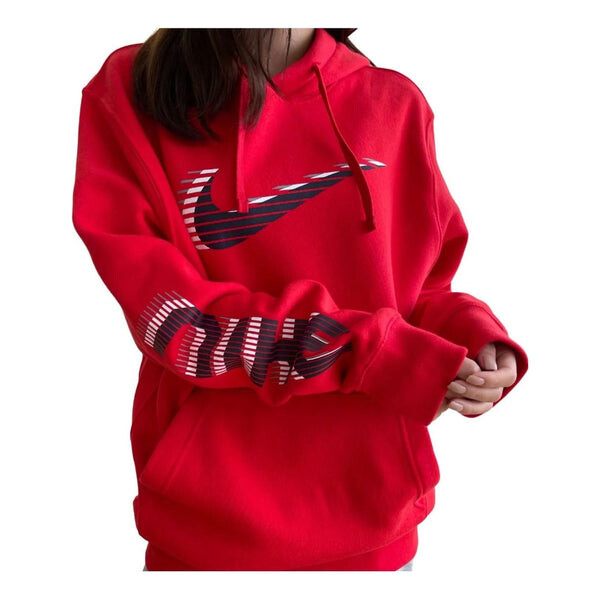 

Толстовка Nike Sportswear Club Pull Over Hoodie 'University Red', красный