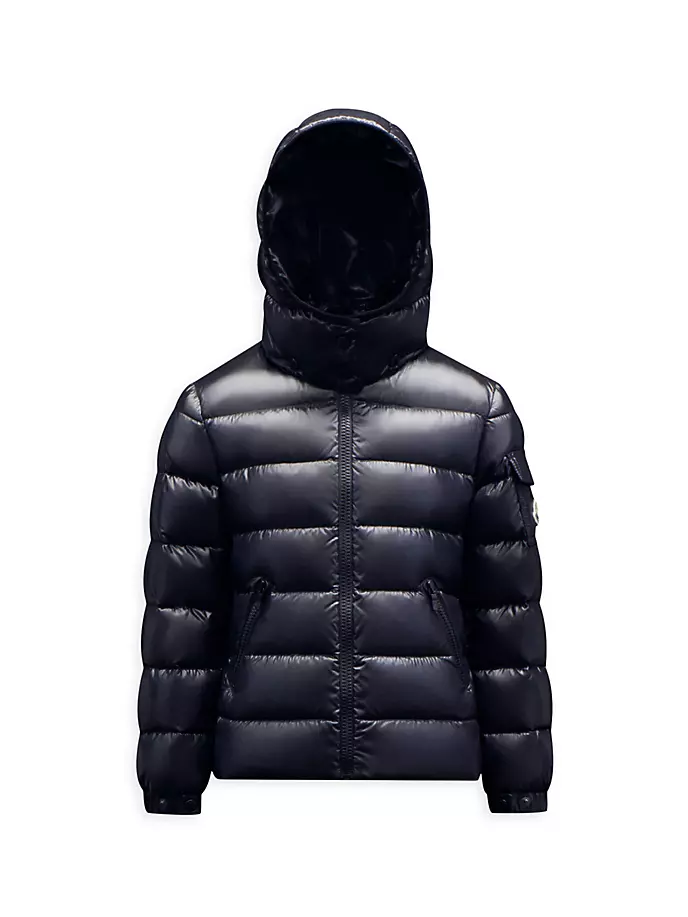 

Пуховик Bady для маленьких мальчиков и мальчиков Moncler, темно-синий