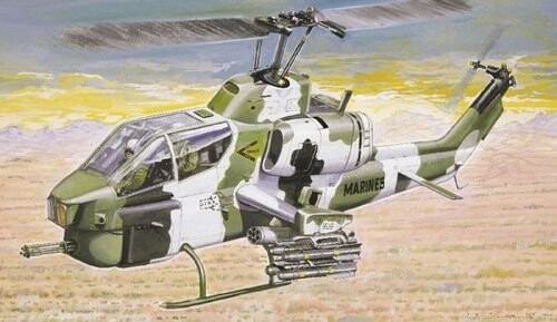 

Комплект модели AH1W Super Cobra