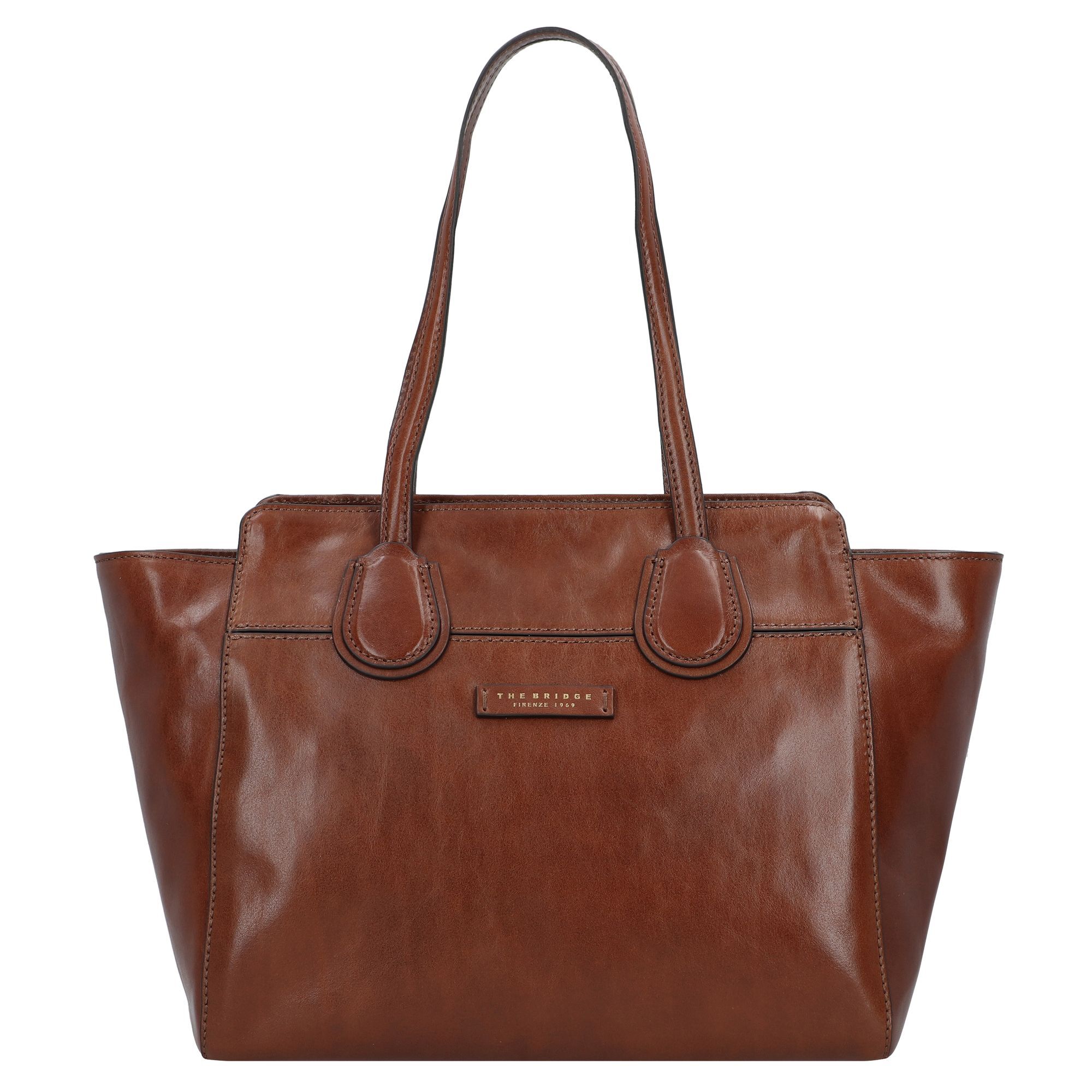 

Сумка шоппер The Bridge Elettra Tasche Leder 44см, цвет marrone