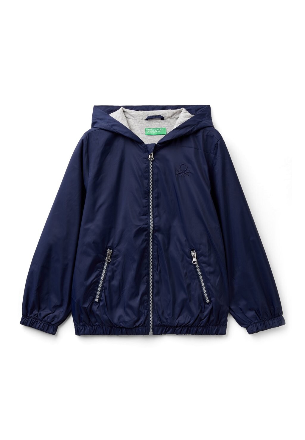 

Легкая куртка WITH HOOD United Colors of Benetton, цвет blue