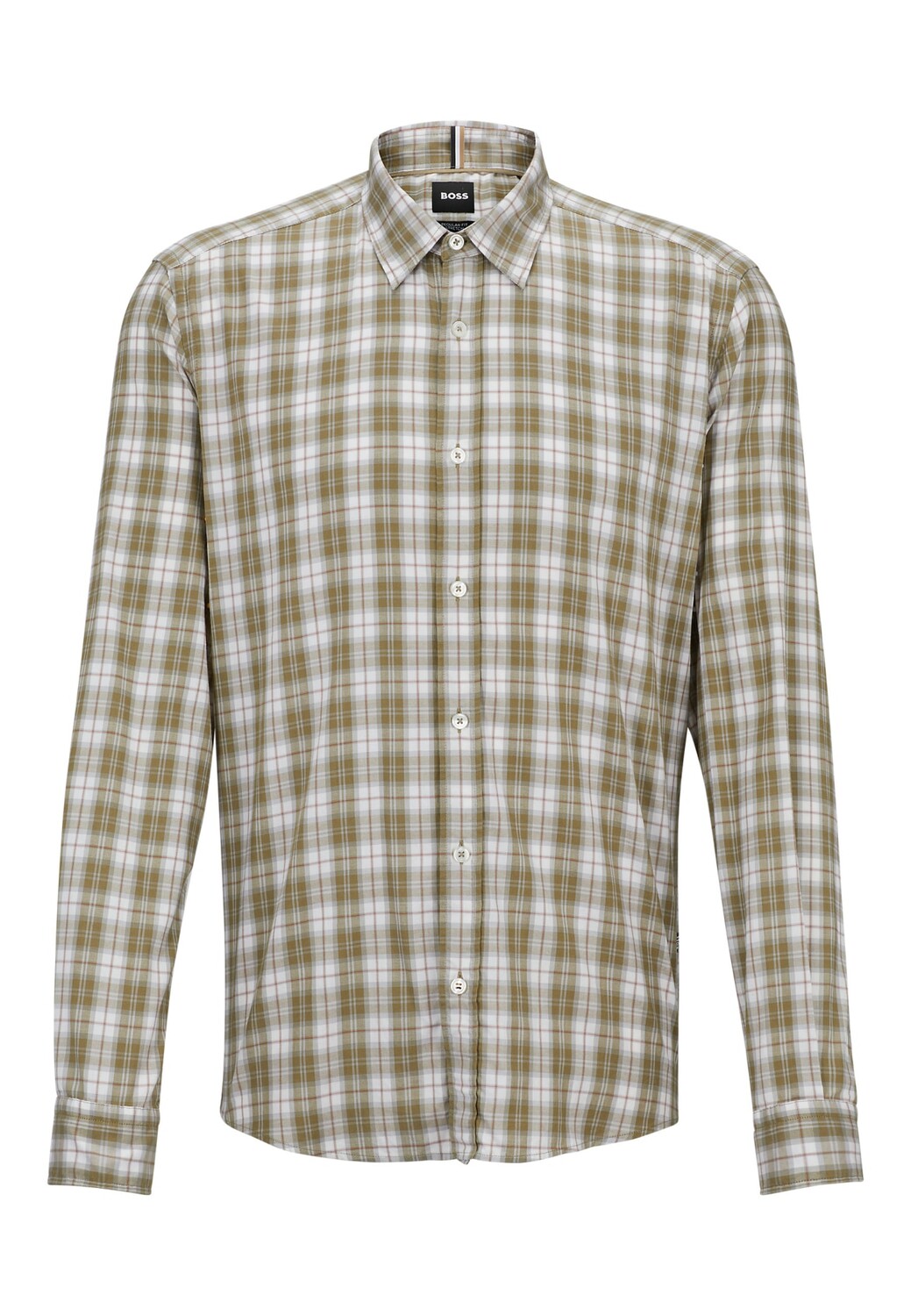

Рубашка BOSS S-LIAM-KENT-C1-233 Regular Fit, бежевый