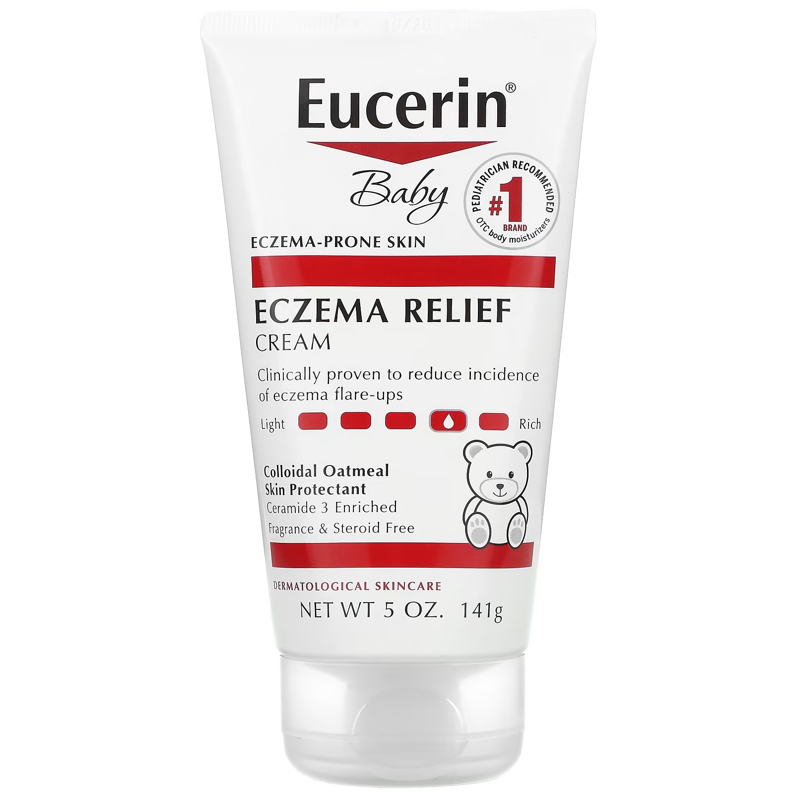 Eucerin Детский крем от экземы, 5 унций (141 г) детский крем от экземы eucerin 226 гр