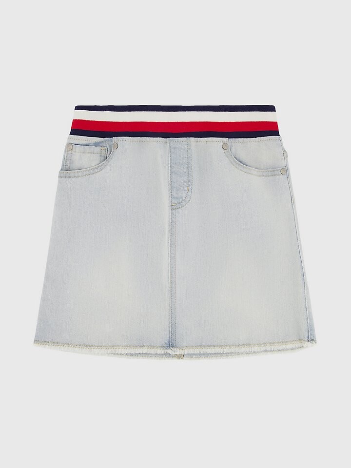 

Джинсовая юбка без застежек для больших детей Tommy Hilfiger