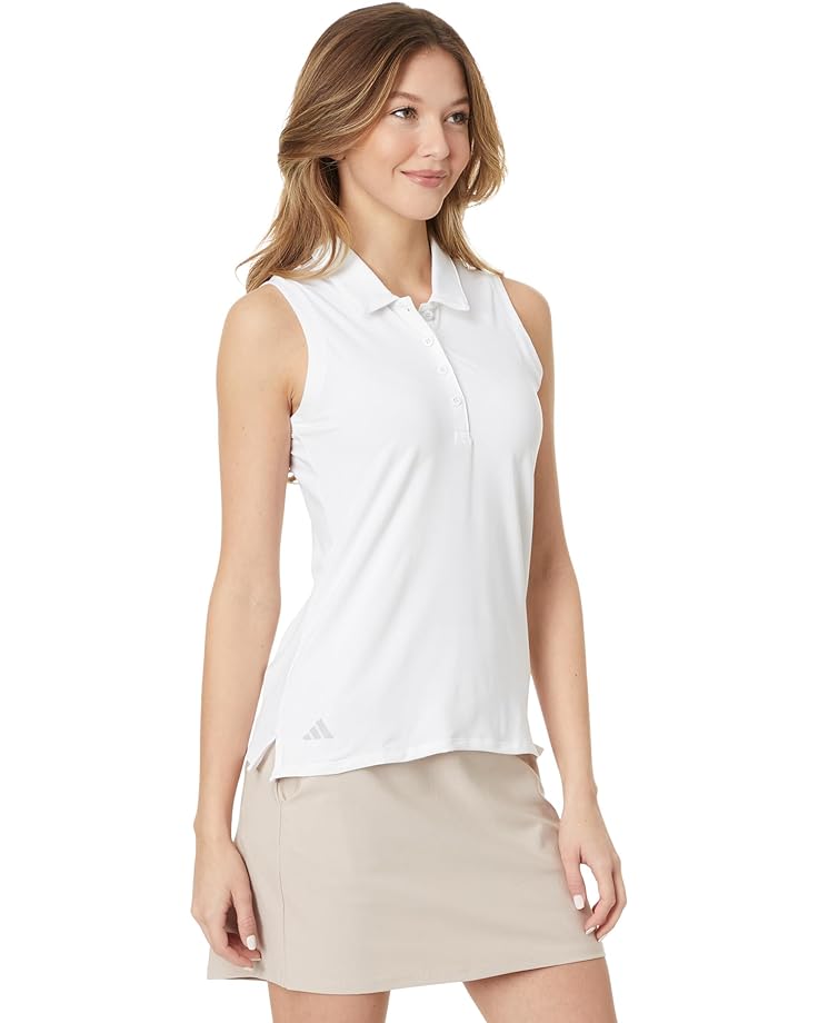 Поло adidas Golf Ultimate365 Solid Sleeveless Shirt, белый