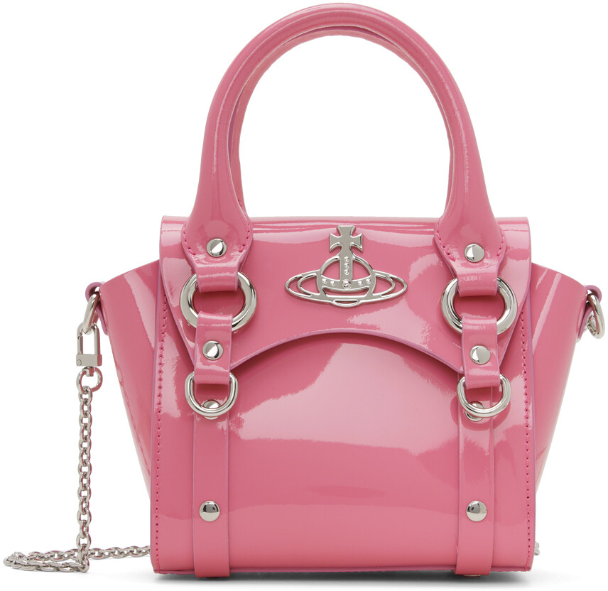 

Розовая мини-сумка Betty Vivienne Westwood