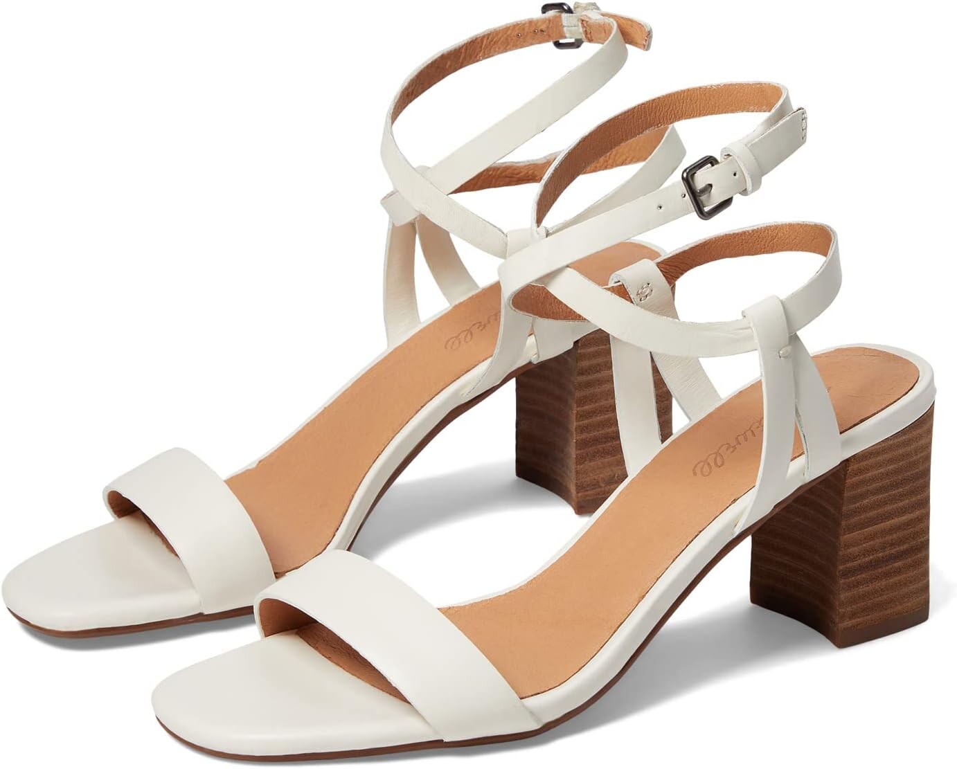 

Босоножки The Loli Ankle-strap Sandal Madewell, цвет Antique Cream