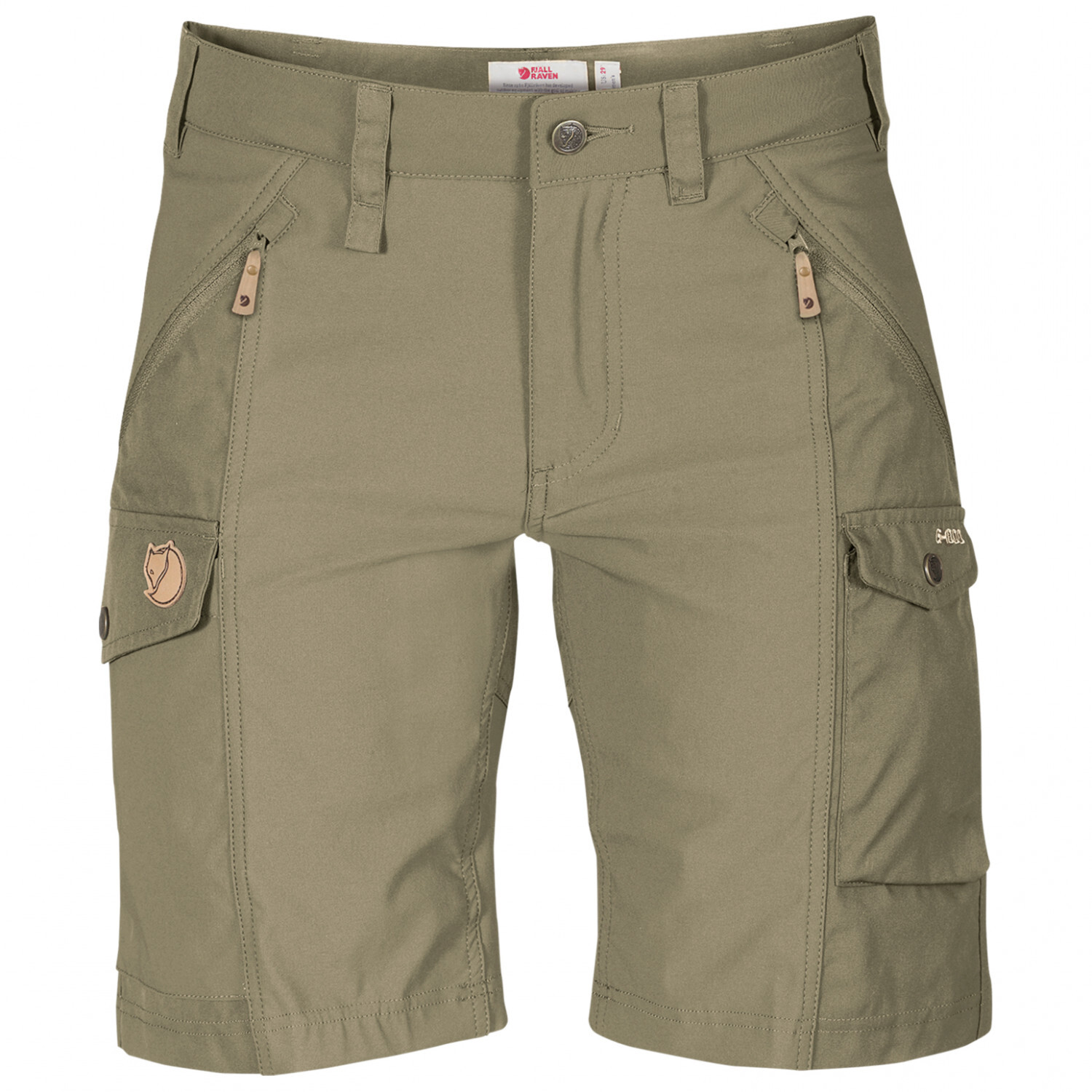 

Шорты Fjällräven Women's Nikka Curved, цвет Light Olive
