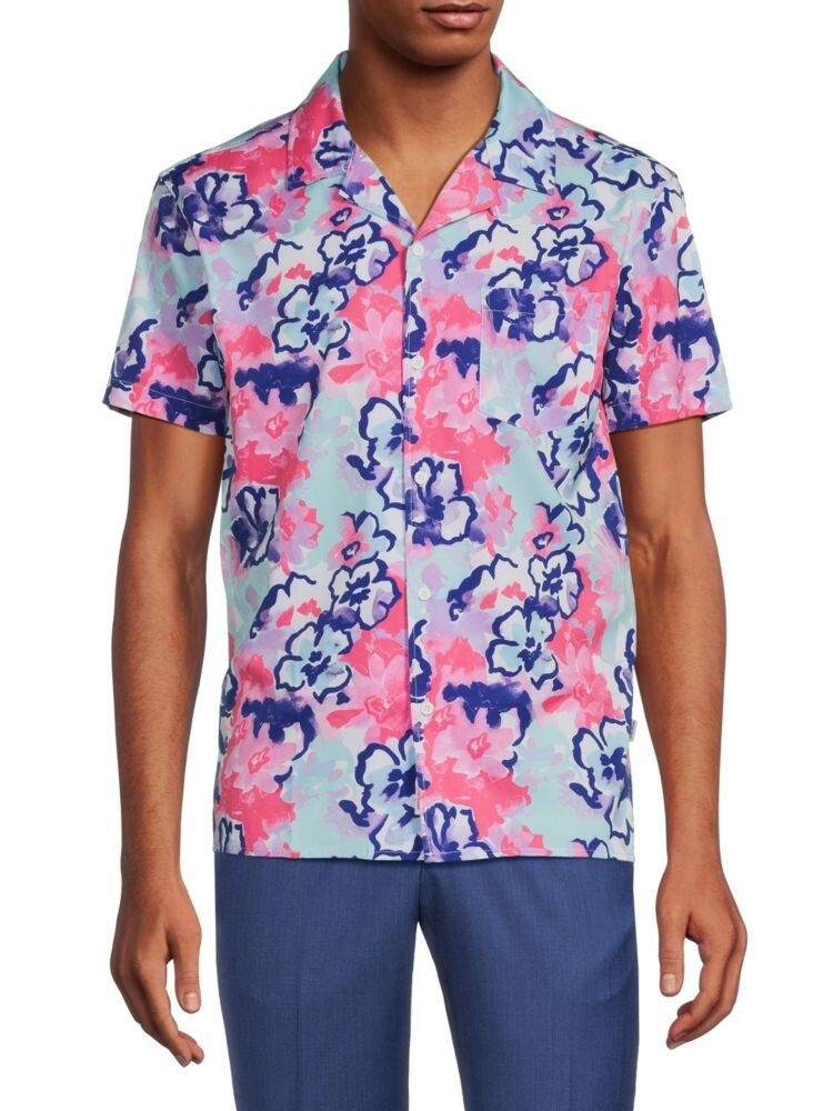 

Рубашка Camp с цветочным принтом Vintage Summer, цвет Pink Multi