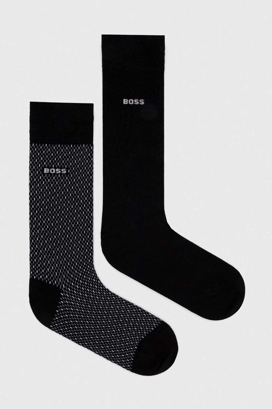 

Носки BOSS, 2 пары Boss, черный