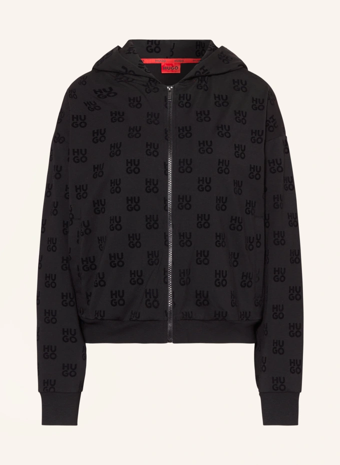 

Домашняя куртка flocky_hooded Hugo, черный