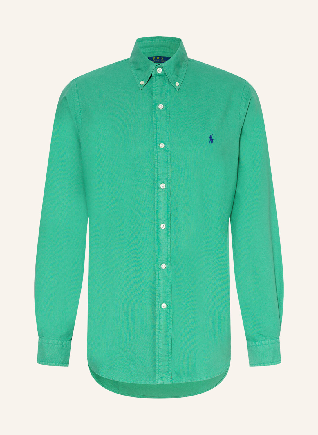 

Рубашка POLO RALPH LAUREN Custom Fit, зеленый