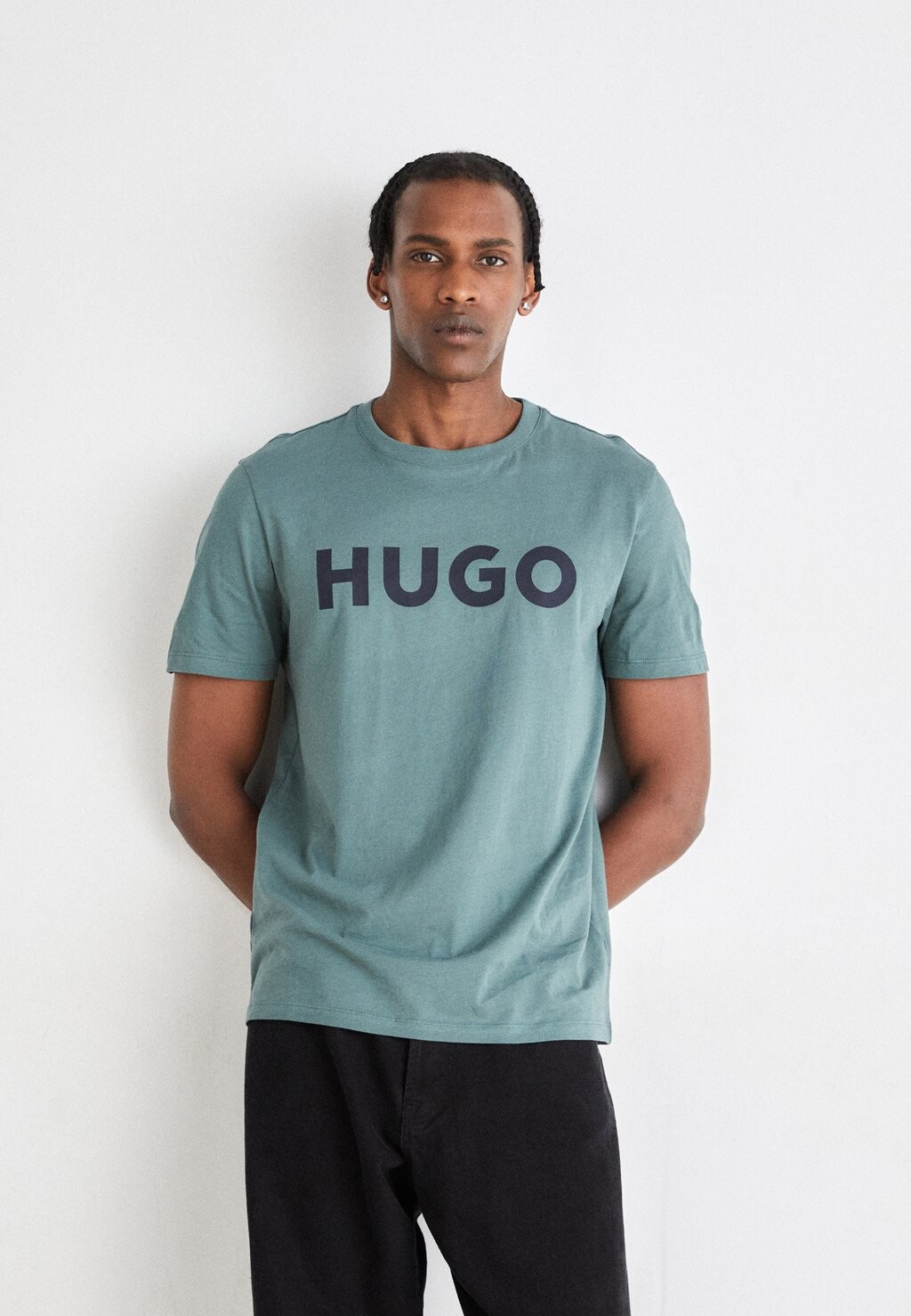 

Футболка с принтом Dulivio HUGO, цвет dark green