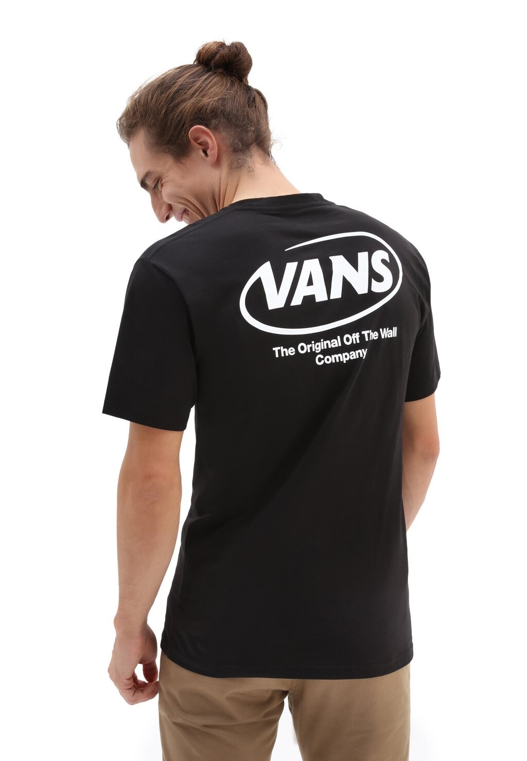 

Футболка с принтом Vans, черный