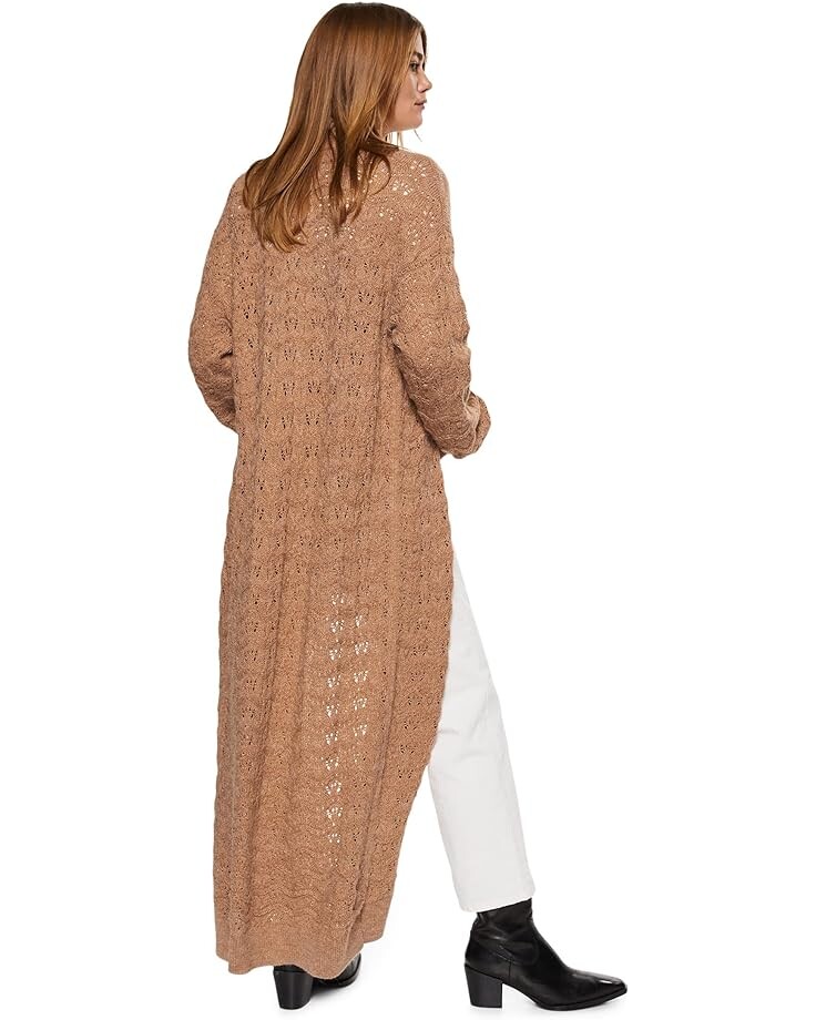 

Свитер MANGO Garfield Cardigan, цвет Medium Brown
